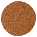 Genuine Caramel Leather 2 1/2" Round Patch with Adhesive
