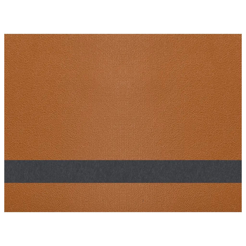 Genuine Caramel Bovine Leather Sheet with Adhesive 12"x24" 