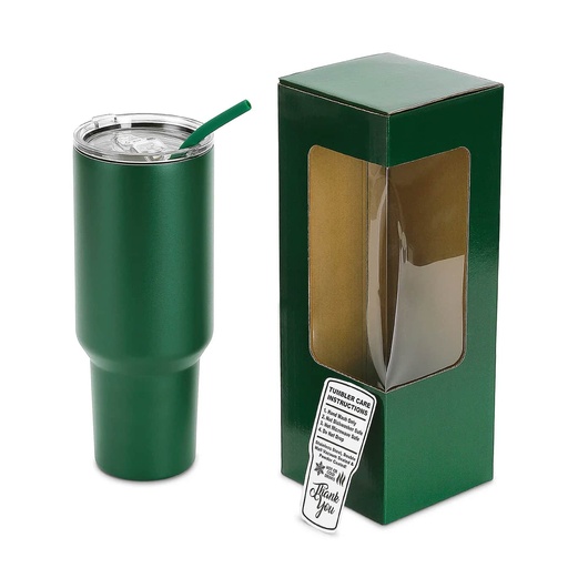 [parkedit-custom-tumblers-2] 40oz Custom Laser Engraved Tumblers (Green)