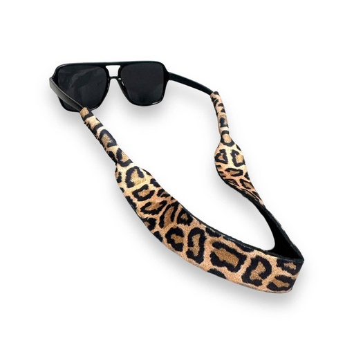 [047101] Adult Glasses Strap (Leopard)