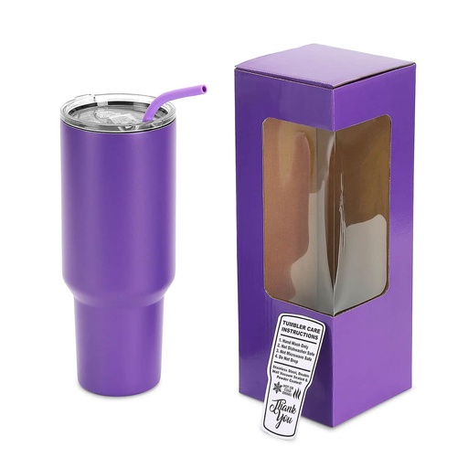 [parkedit-custom-tumblers-6] 40oz Custom Laser Engraved Tumblers (Purple)