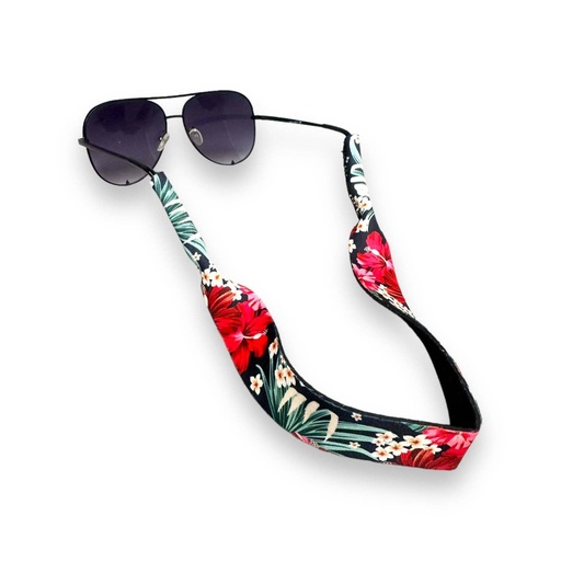 [047108] Adult Glasses Strap (Hibiscus)